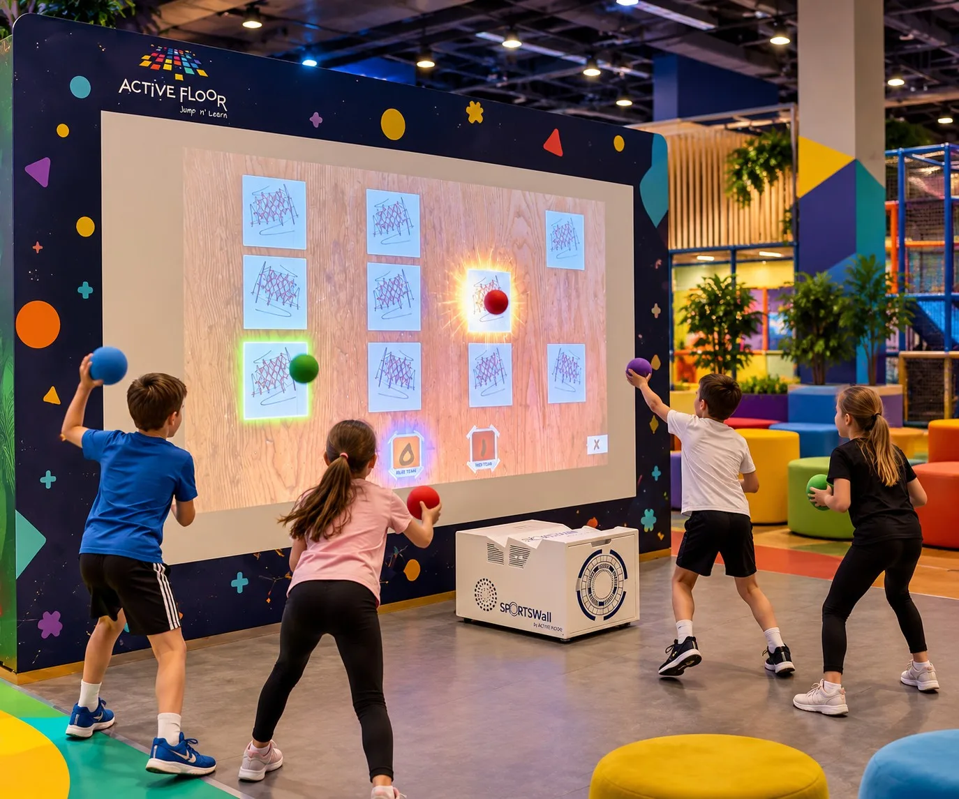 ActiveFloor SPORTsWall Mobile MAX3