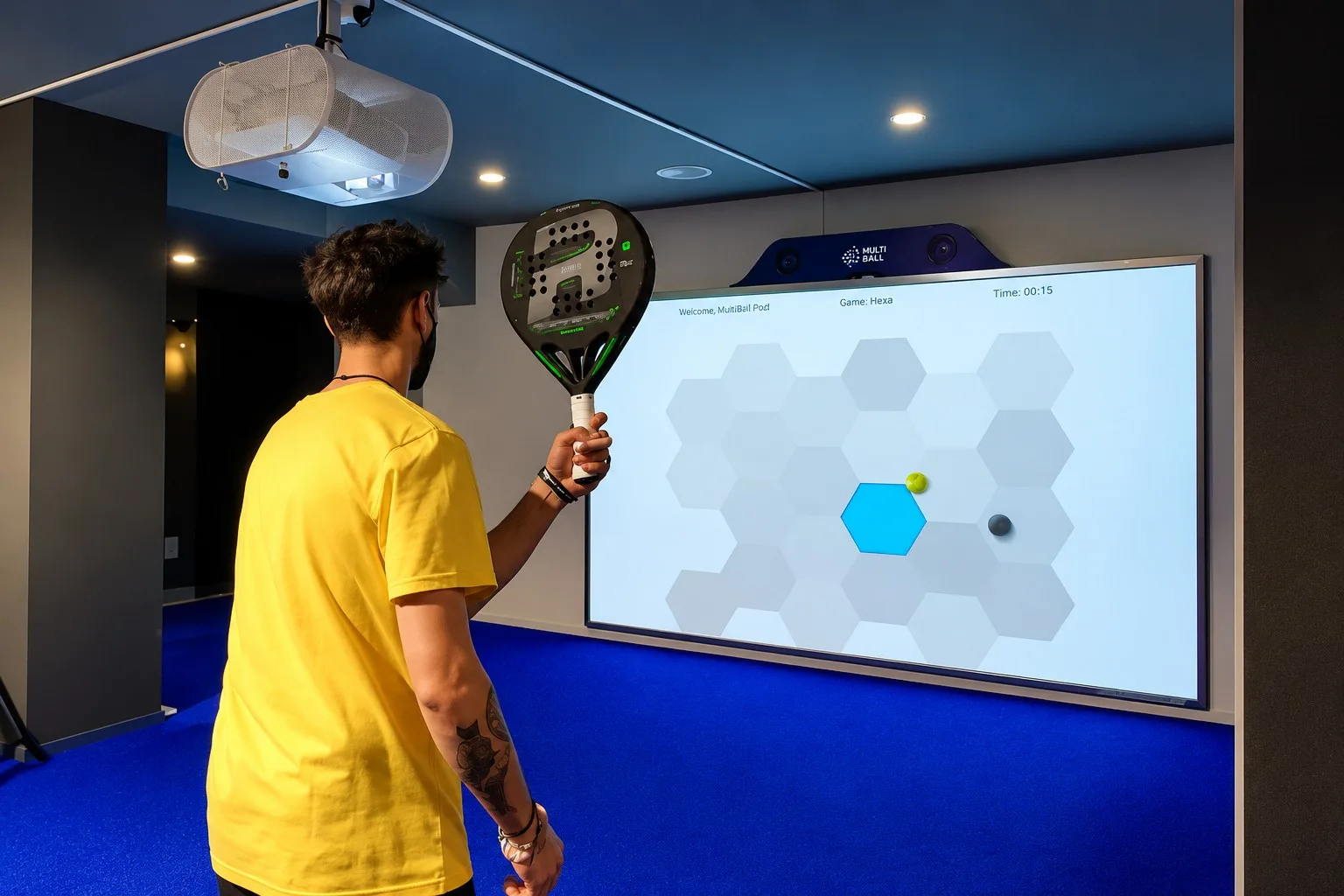 Multiball padel/tenis/pickleball